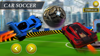 Rocket Car Soccer Ball League! screenshot 0