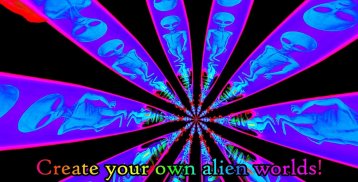 Alien Worlds Music Visualizer - UFO & UAP Chillout screenshot 10