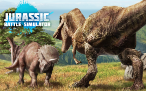 Jurassic Battle Simulator Epic War 3D screenshot 0