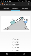 Physics I & II Test Questions screenshot 1