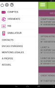 Application mobile GBanque screenshot 1