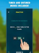 Articles Grammar Test screenshot 5