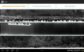 IIW-APP ISO 5817 Radiographs screenshot 3