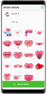 WASticker - Love Stickers screenshot 6