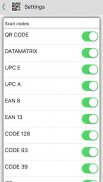 LoMag Barcode Scanner 2 Excel stock inventory data screenshot 4