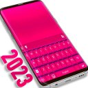 Keyboard Color Pink Theme Icon