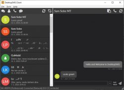 DesktopSMS Lite - SMS from PC screenshot 3
