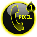 PP THEME PIXELPHONE GLOW YELLOW