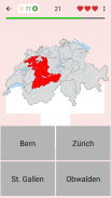 Cantones de Suiza - Quiz sobre geografía suiza screenshot 4