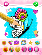 Glitter Butterfly Coloring - L screenshot 2