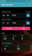 Age Calculator Pro screenshot 0