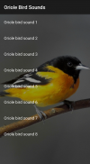 Oriole Bird Sounds screenshot 0