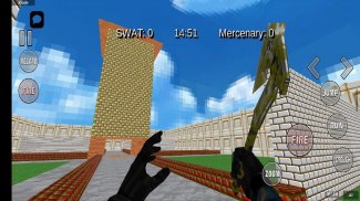 Advanced Blocky Combat SWAT screenshot 1