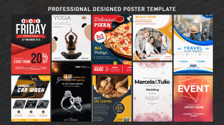 Poster Maker 2021 Flyer Maker, Graphic Design Free screenshot 5