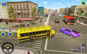 School Bus Driving Games : City Coach Bus Driver screenshot 12