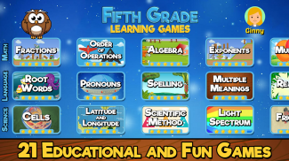 Fifth Grade Learning Games screenshot 2