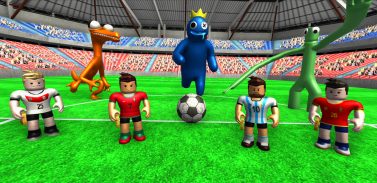 Rainbow Football Friends 3D screenshot 3