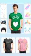 Men T-Shirt Design Photo Maker screenshot 2