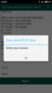 Core Java SCJP Quiz Questions screenshot 4