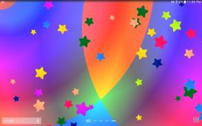 Colorful Stars Live Wallpaper screenshot 2