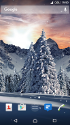 Christmas Snowfall Live Wallpaper FREE screenshot 4