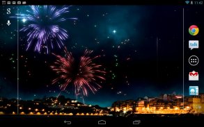 KF Fireworks Live Wallpaper screenshot 1