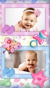 Bingkai Foto Bayi Lucu 👼 Aplikasi Edit Foto screenshot 1