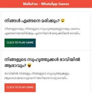 Mallu Fun - Whats-App Dare Games & Quizzes screenshot 1