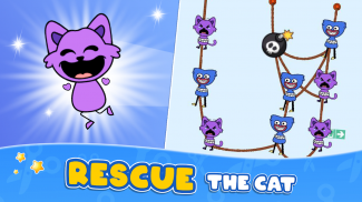 Help Monster - Cut Rope Rescue screenshot 1