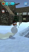 Snowman Endless Runner Game screenshot 3