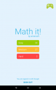 Math it! - Logic Game screenshot 0