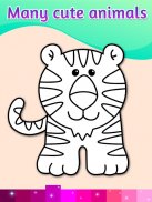 Coloring Pages Kids Games with Animation Effects screenshot 3
