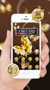 3D Golden ButterFly Launcher Wallpaper Theme screenshot 4