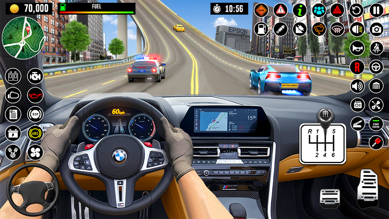 Download City Driving School Car Games android on PC