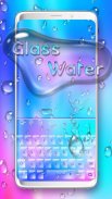 Glass Water Keyboard screenshot 0