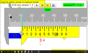 Vernier Calipers Simulator screenshot 2