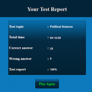 Political Science MCQ screenshot 1