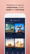 A Happy Mind - Guided Meditation, Calm & Sleep screenshot 6