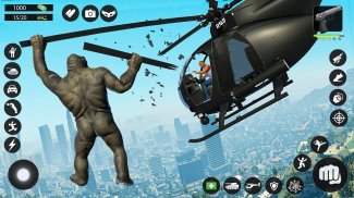 Gorilla Rope Hero Thief City screenshot 0