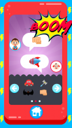Teléfono de superhéroe para niños screenshot 1