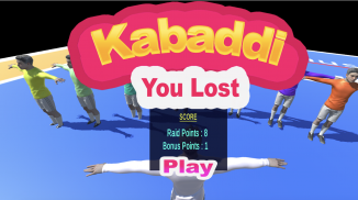 Kabaddi Game : 3D Kabaddi Game screenshot 0