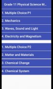 Grade 11 Physical Sciences screenshot 4