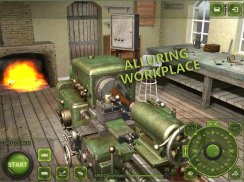 Lathe Machine 3D: Milling & Turning Simulator Game screenshot 3