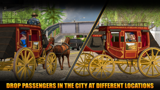 Horse Carriage Offroad Transport Game screenshot 0