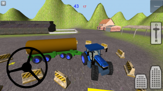 Traktör Gübre taşıyıcı 3D screenshot 1