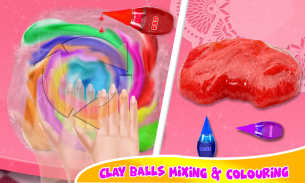 DIY Balloon Slime Smoothies & Clay Ball Slime Game screenshot 8