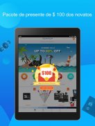 TOMTOP - Ganhe um bônus de $ 100 ao novo usuário screenshot 2