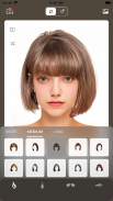 Hairstyle Try On: Bangs & Wigs screenshot 1