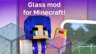 Connected Glass Minecraft Mod screenshot 0