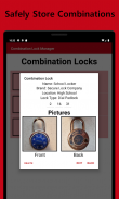 Combination Lock Manager screenshot 1